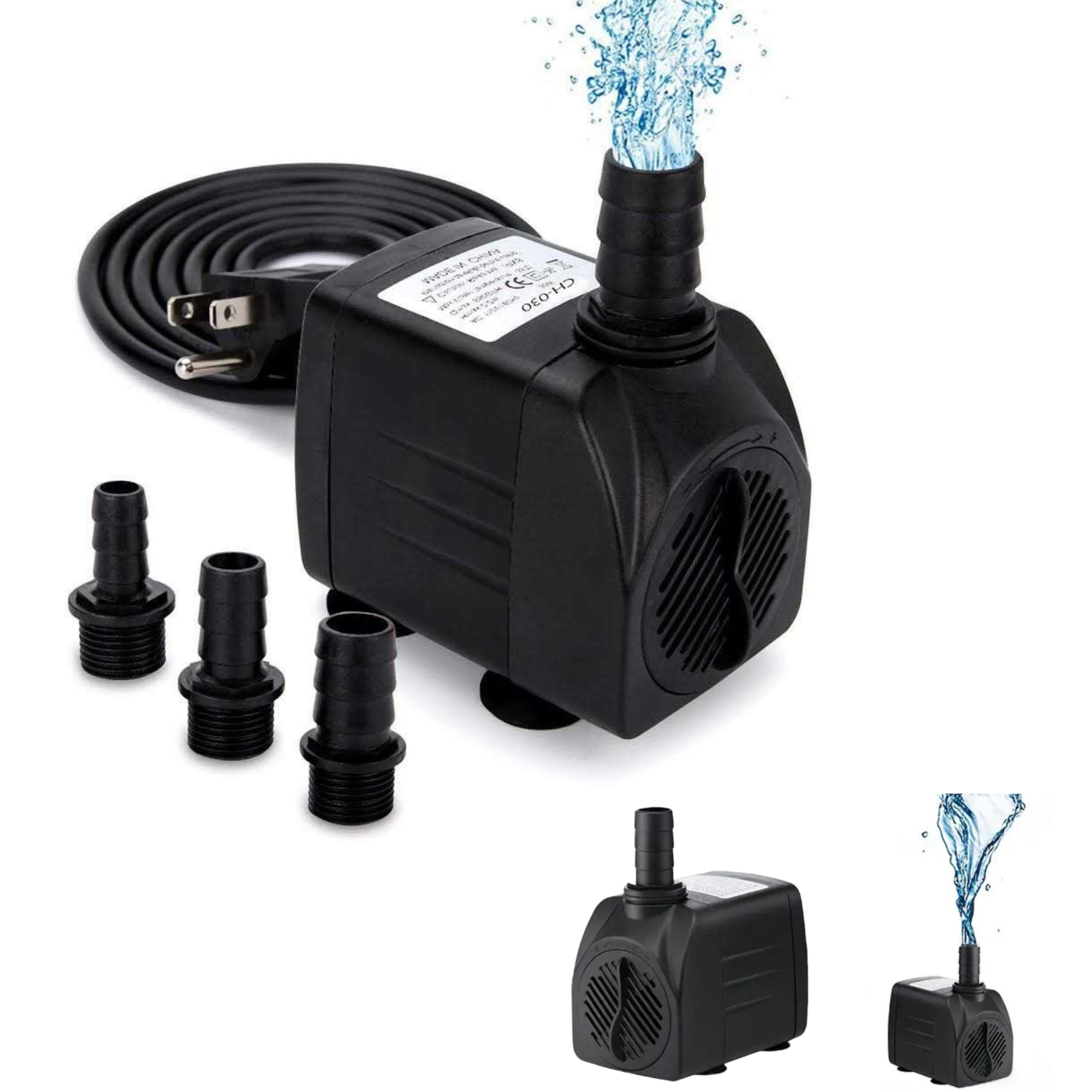 SUBMERSIBLE PUMP 30W - 550GPH(2000L/H)